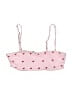 Unbranded Hearts Pink Swimsuit Top Size L - photo 1