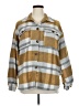 Unbranded 100% Polyester Plaid Brown Orange Jacket Size XL - photo 1