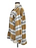 Unbranded 100% Polyester Plaid Brown Orange Jacket Size XL - photo 5