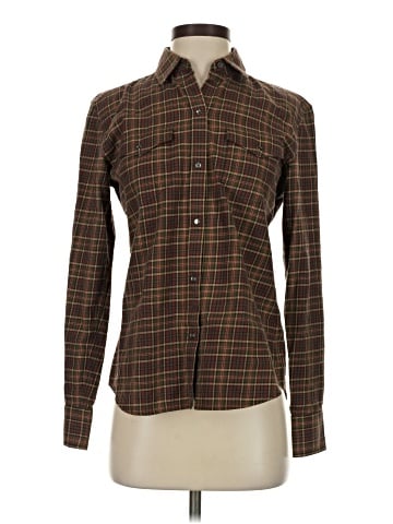 Lauren Jeans Co. Long Sleeve Button-Down Shirt (view 1)