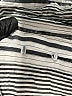 Unbranded Stripes Silver White 3/4 Sleeve Button-Down Shirt Size 22 - photo 4