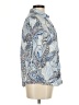 Croft & Barrow Paisley Blue 3/4 Sleeve Blouse Size M - photo 4