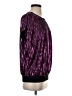 DKNY 100% Polyester Purple 3/4 Sleeve Top Size M - photo 4