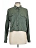 Universal Thread 100% Lyocell Green Long Sleeve Button-Down Shirt Size L - photo 1