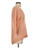 The Limited Polka Dots Orange Pullover Sweater Size XS - photo 4