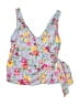 Lands' End Floral Blue Swimsuit Top Size 14 (petite) - photo 1