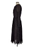 Current Air 100% Polyester Polka Dots Black Brown Casual Dress Size XS - photo 5
