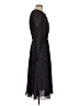 Current Air 100% Polyester Polka Dots Black Brown Casual Dress Size XS - photo 4