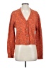 Shein 100% Polyester Tweed Orange Cardigan Size S - photo 1