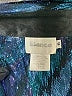 Bianca Paisley Teal Long Sleeve Button-Down Shirt Size 6 - photo 7