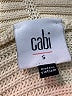 CAbi Color Block Tan Cardigan Size S - photo 7
