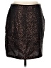 Ann Taylor 100% Polyester Animal Print Black Formal Skirt Size 4 - photo 1
