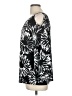 Essentials by Milano Black 3/4 Sleeve Blouse Size M - photo 5