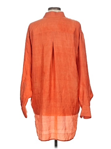 Tome 3/4 Sleeve Silk Top (view 2)
