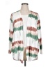 Shein Curve Tie-dye White Cardigan Size 0X - photo 1