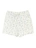 Jachs Girlfriend Print Ivory Shorts Size L - photo 1