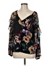 Yumi Kim 100% Polyester Black 3/4 Sleeve Blouse Size M - photo 1