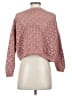 Moon & Madison 100% Polyester Hearts Pink Pullover Sweater Size S - photo 2