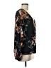 Yumi Kim 100% Polyester Black 3/4 Sleeve Blouse Size M - photo 4