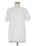 Assorted Brands Solid White Short Sleeve T-Shirt Size M - photo 1