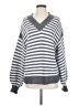 Princess Polly Stripes Gray Pullover Sweater Size 4 - photo 1