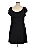 Joe Boxer Solid Black Casual Dress Size 1X - photo 2