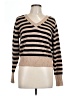 Sonoma Goods for Life Stripes Tan Pullover Sweater Size L - photo 1