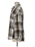 Shein 100% Polyester Plaid Gray Long Sleeve Blouse Size 8 - 10 - photo 5