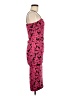 Zara Paisley Pink Cocktail Dress Size M - photo 4