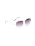 Nanette Lepore Silver Gray Sunglasses One size - photo 1