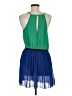 Fun2Fun Color Block Green Cocktail Dress Size M - photo 2