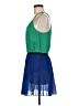 Fun2Fun Color Block Green Cocktail Dress Size M - photo 5