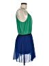 Fun2Fun Color Block Green Cocktail Dress Size M - photo 4