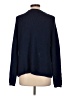 T Tahari Solid Blue Pullover Sweater Size L (estimated) - photo 2