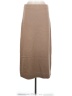 Double Zero Solid Tan Casual Skirt Size M - photo 2