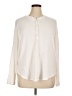 Old Navy Ivory Long Sleeve Blouse Size XL - photo 1