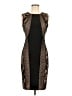 Joseph Ribkoff Graphic Black Cocktail Dress Size 6 - photo 1