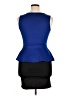 Deb Shops Color Block Blue Cocktail Dress Size XL - photo 2