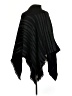 Unbranded 100% Acrylic Black Poncho One size - photo 2