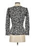 J.Crew 100% Polyester Black 3/4 Sleeve Top Size 00 - photo 2