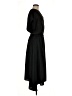 Alysi 100% Polyester Solid Black Casual Dress Size EU (IT) 42 / US 6 - photo 4