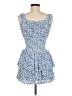 Assorted Brands 100% Rayon Blue Casual Dress Size M - photo 2