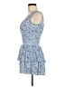 Assorted Brands 100% Rayon Blue Casual Dress Size M - photo 5
