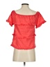 Lulus 100% Cotton Orange Short Sleeve Blouse Size S - photo 2
