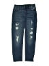 Justice Hearts Blue Jeans Size 12 - photo 1