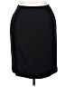 Jennifer Moore 100% Wool Solid Black Wool Skirt Size 16 - photo 1