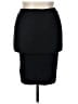 Valia Solid Black Casual Skirt Size XL - photo 1