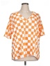 Jade by Jane Orange Short Sleeve Blouse Size XL - photo 1