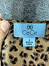 CeCe 100% Polyester Animal Print Brown Short Sleeve Blouse Size S - photo 7