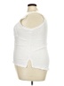 Splash White Sleeveless T-Shirt Size 3X - photo 5